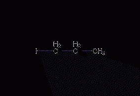 1-iodopropane structural formula