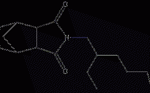 Structural formula of synergamine