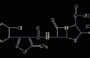 Cloxacillin Structural Formula