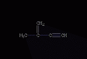 2-methyl-1-butene-3-yne structural formula