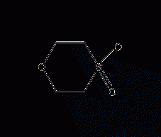 1,4-thioxane-1,1-dioxy structural formula