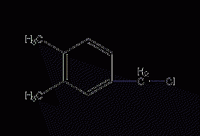 3,4-dimethylbenzyl chloride (including isomers) structural formula