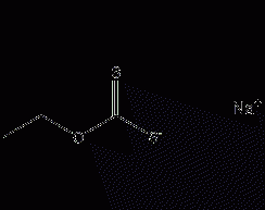 Sodium ethyl xanthate structural formula