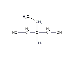 2-ethyl-2-methyl-1,3-propanediol structural formula