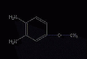 4-Methoxy o-phenylenediamine structural formula