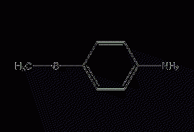 4-(methylthio)aniline structural formula