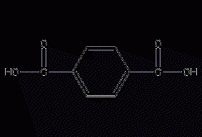 Terephthalic acid structural formula