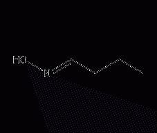 Butyraldehyde oxime structural formula