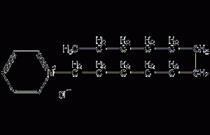 Dodecylpyridinium chloride structural formula