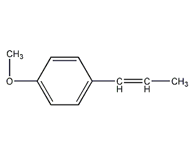 Anethole structural formula