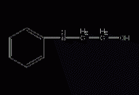 2-Phenyldiethanolamine structural formula