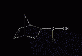 5-norbornene-2-carboxylic acid structural formula