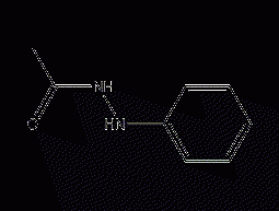 β-acetylphenylhydrazine structural formula