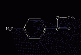 Methyl p-toluate structural formula