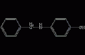 4-(phenylmethylamino)phenol structural formula