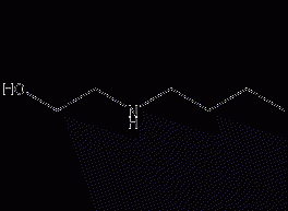 2-(butylamino)ethanol structural formula