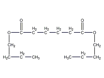 Dibutyl adipate structural formula