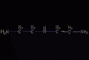 Diethylenetriamine structural formula
