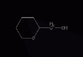 Tetrahydropyran-2-methanol structural formula