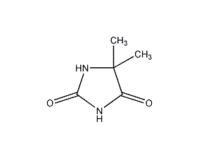 5,5-dimethylhydantoin structural formula