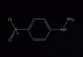 p-Nitrophenylhydrazine Structural Formula