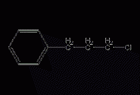 3-phenylpropyl chloride structural formula