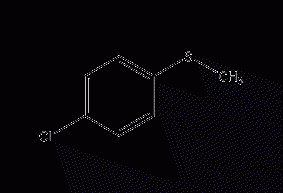 4-chloroanisole thioether structural formula