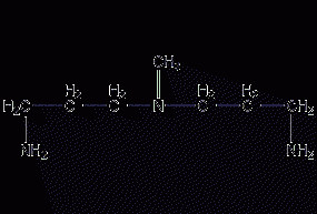 N,N-bis(3-aminopropyl)methylamine structural formula