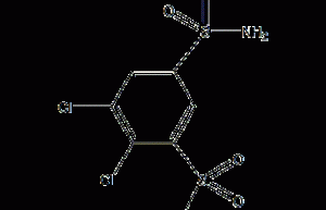 Diclofenac Sulfonamide Structural Formula