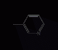 3-methylpyridine structural formula