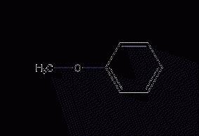 Anisole Structural Formula