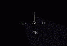 Methylarsinic acid structural formula