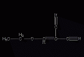 Ethoxymethylene phthalonitrile structural formula