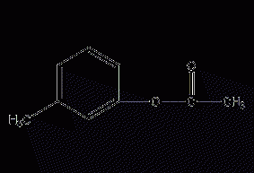 m-toluene acetate structural formula