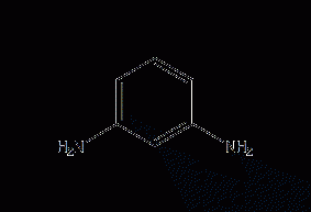 M-phenylenediamine structural formula