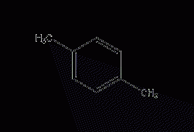 P-xylene structural formula