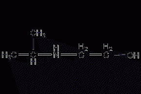 2-(isopropylamino)ethanol structural formula