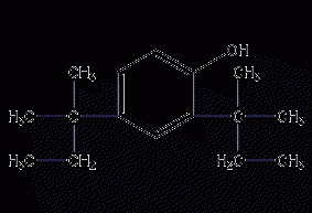 2,4-di-tert-amylphenol structural formula