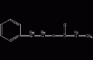 2-Phenylethylpropionate Structural Formula