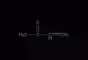 3-Buten-2-one structural formula