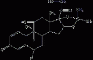 Fluocinolone Structural Formula