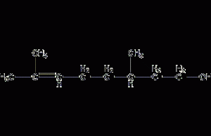 Citronellol Structural Formula