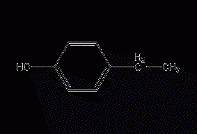 4-ethylphenol structural formula