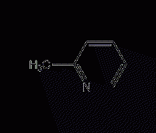 2-methylpyridine structural formula