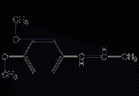 isoeugenol methyl ether structural formula