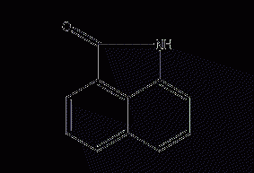 1,8-naphthalene lactimide structural formula