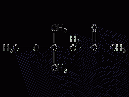 4-methoxy-4-methyl-2-pentanone structural formula