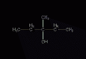 3-methyl-3-pentanol structural formula