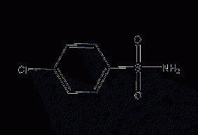 4-chlorobenzenesulfonamide structural formula