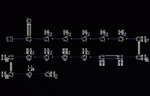 Oleoyl chloride structural formula